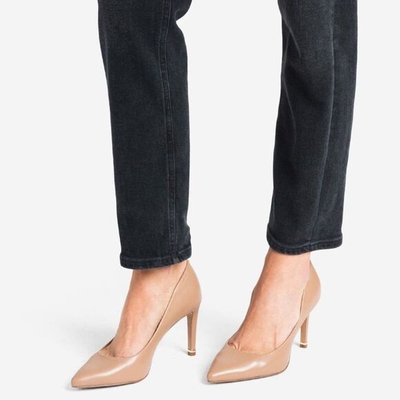 Kenneth Cole RILEY 85 LEATHER HEEL WITH REBOUND size 8 latte NWT in box - Picture 7 of 14